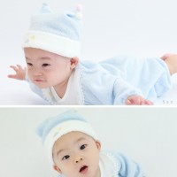 Aenak Birth Newborn Baby Hat - Blue